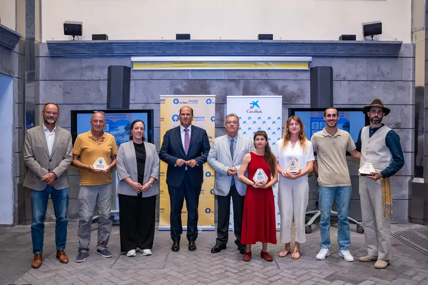 Foto de familia Premios Canarias de Economía Sostenible 2023