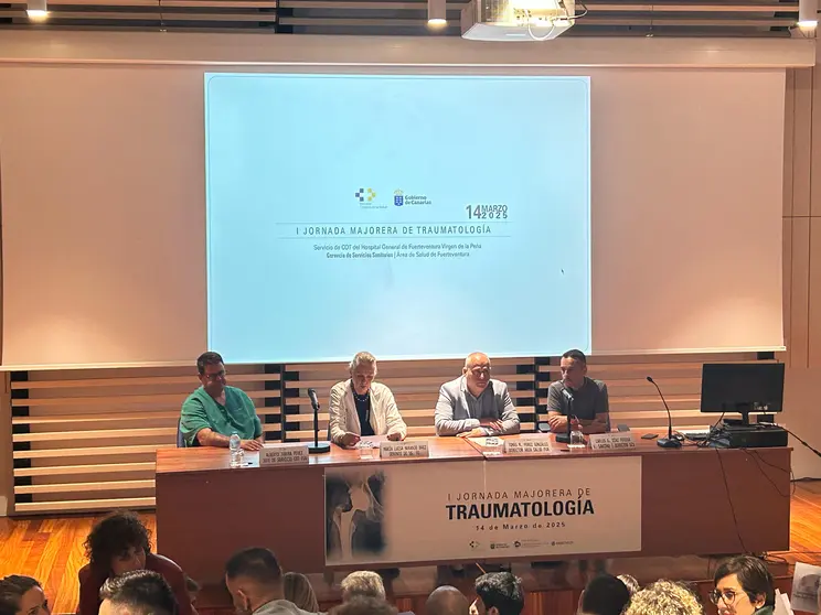 Inauguración de la I Jornada Majorera de Traumatología