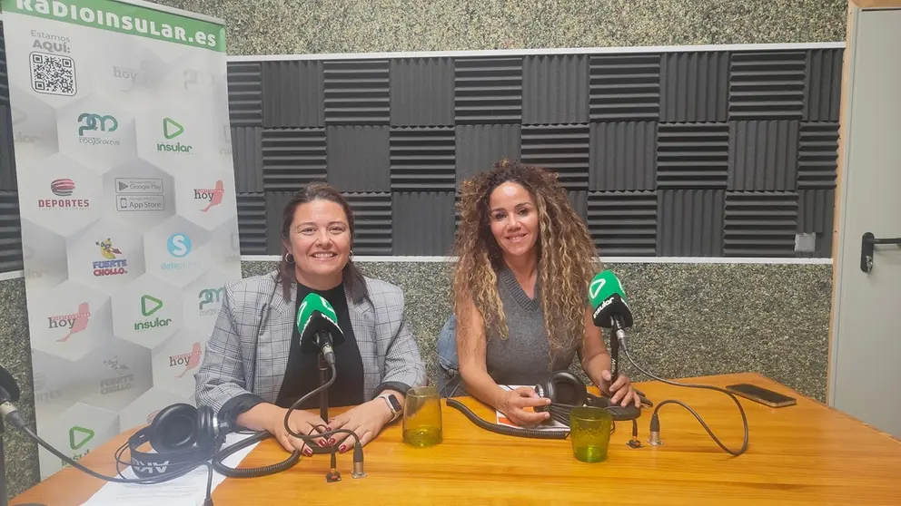 Jenifer Pérez y Carmen Alonso