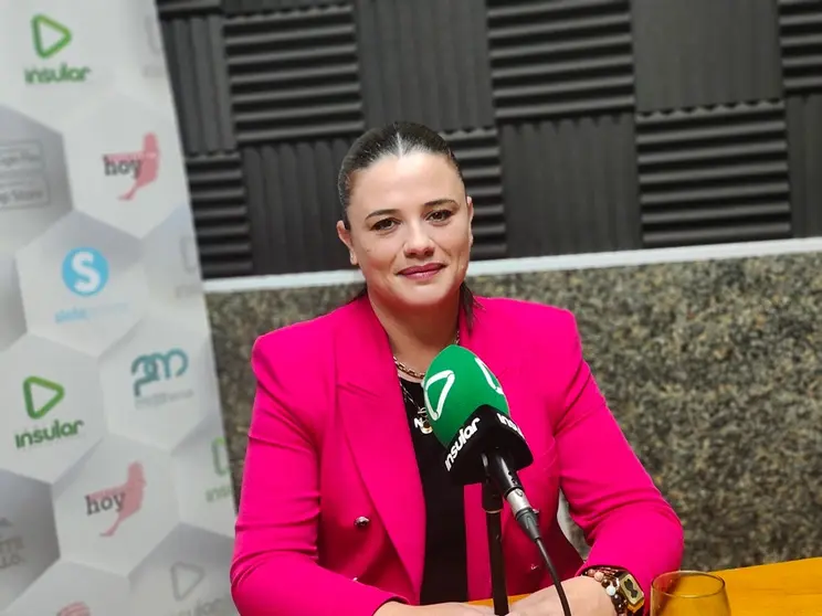 Nuria Cabrera, en Radio Insular