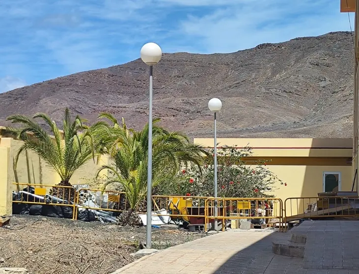 Escombros en CEIP Gran Tarajal