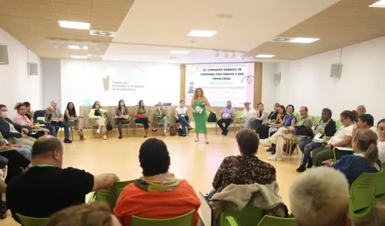 katy Batista en el Congreso Canario