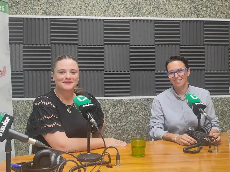 Nuria Cabrera y Romina Concepción