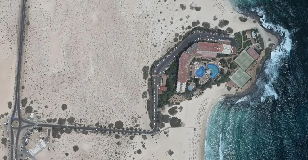 Foto aerea de RIU Tres Islas