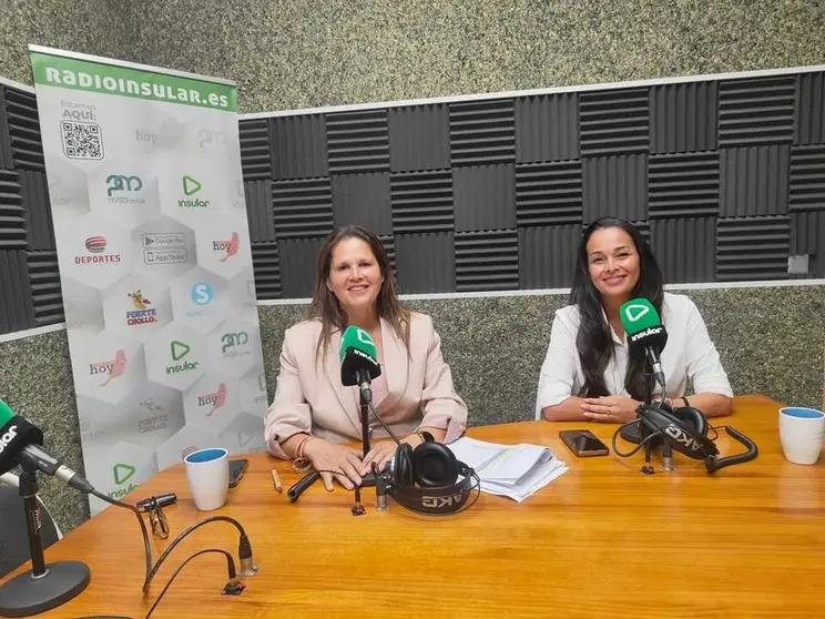 Esther Hernández y Nélida Padilla