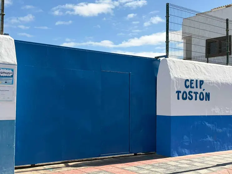 FOTO. Imagen del actual CEIP El Tostón, en El Cotillo