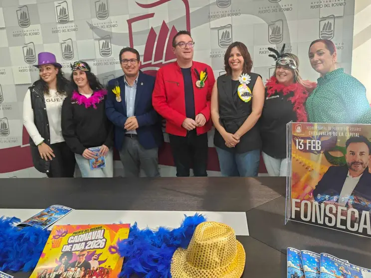 Presentaci&oacute;n del carnaval de Puerto del Rosario