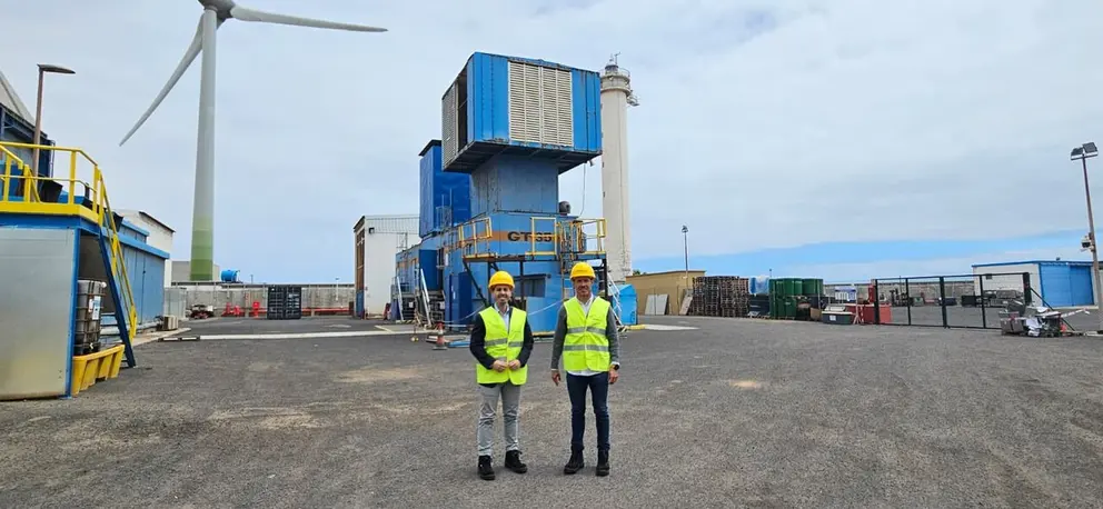 Desmantelamiento Turbina El Charco