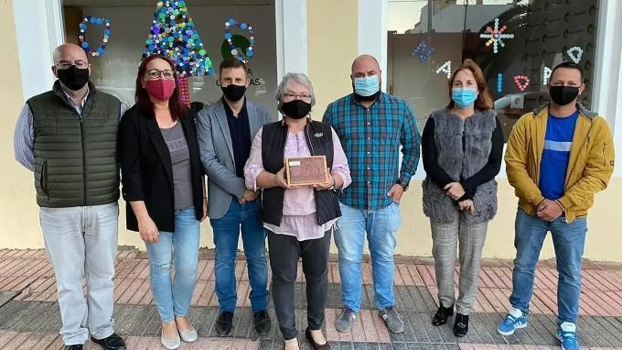 Acto de reconocimiento a Asomasamen de Nueva Canarias