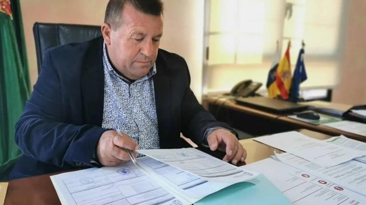 Alcalde de Antigua Mat&iacute;as Pe&ntilde;a Garc&iacute;a