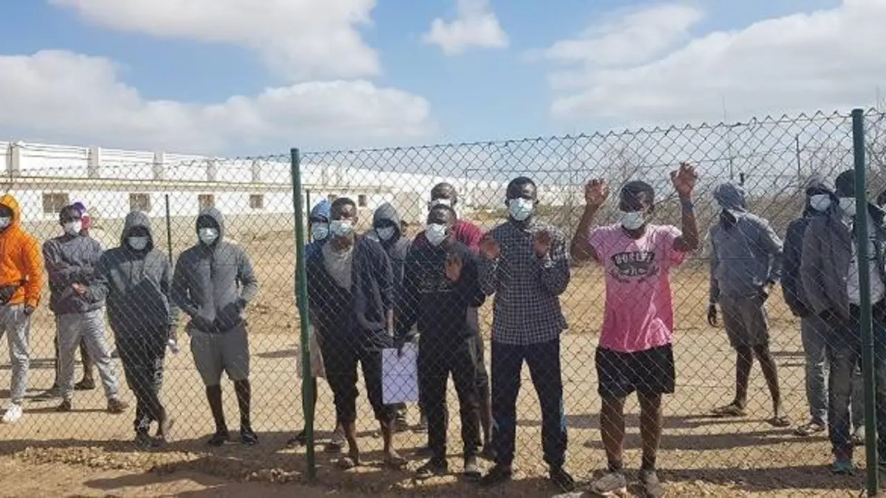 MIgrantes en El Matorral