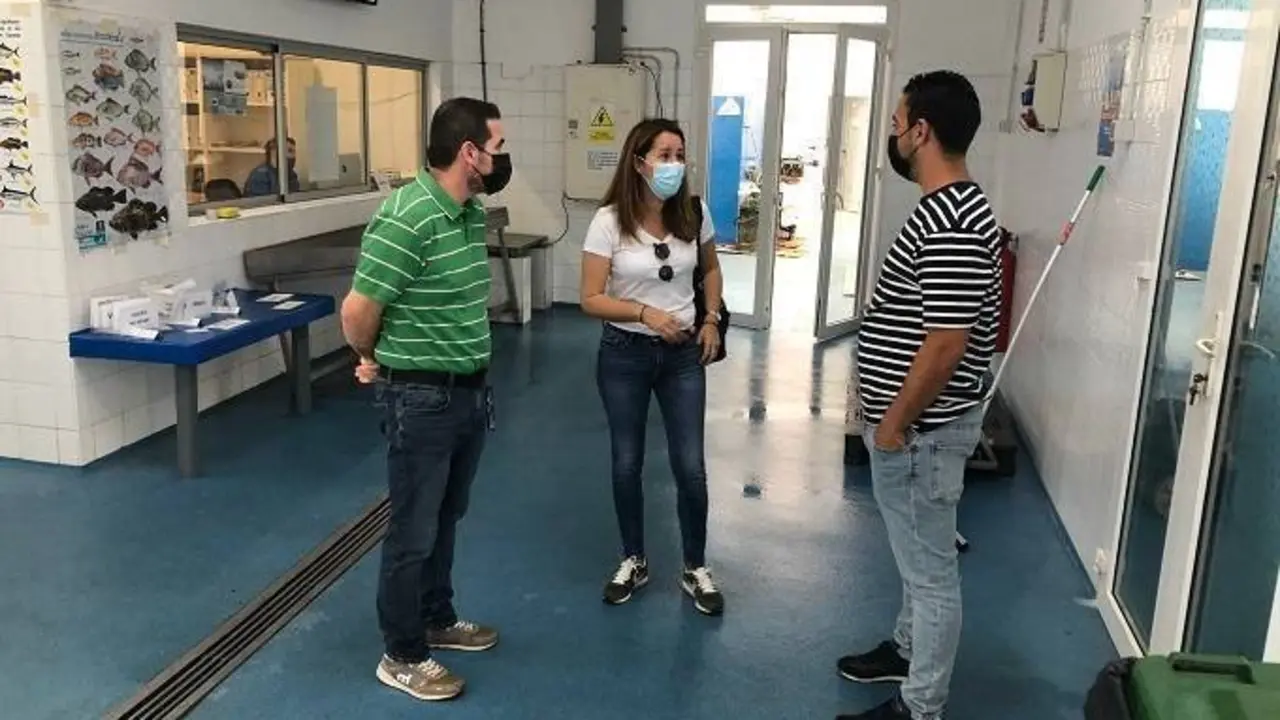 De Vera y Garc&iacute;a en la Cofrad&iacute;a de Pescadores de Corralejo