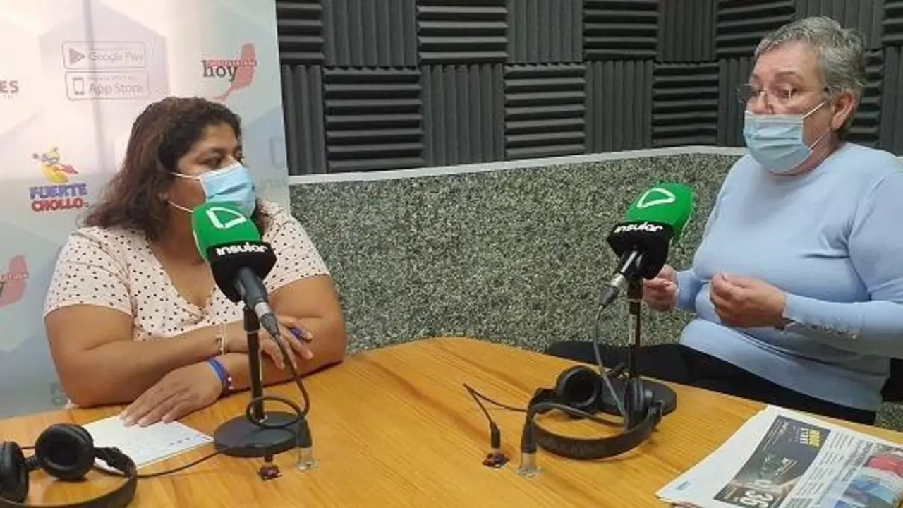 Yohanna Marcillo y Mercedes Carrasco
