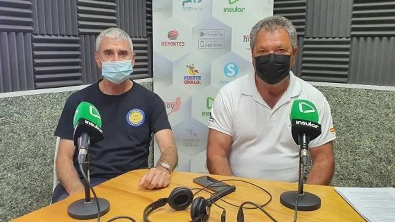 Jos&eacute; Landa y Antonio Ferrera