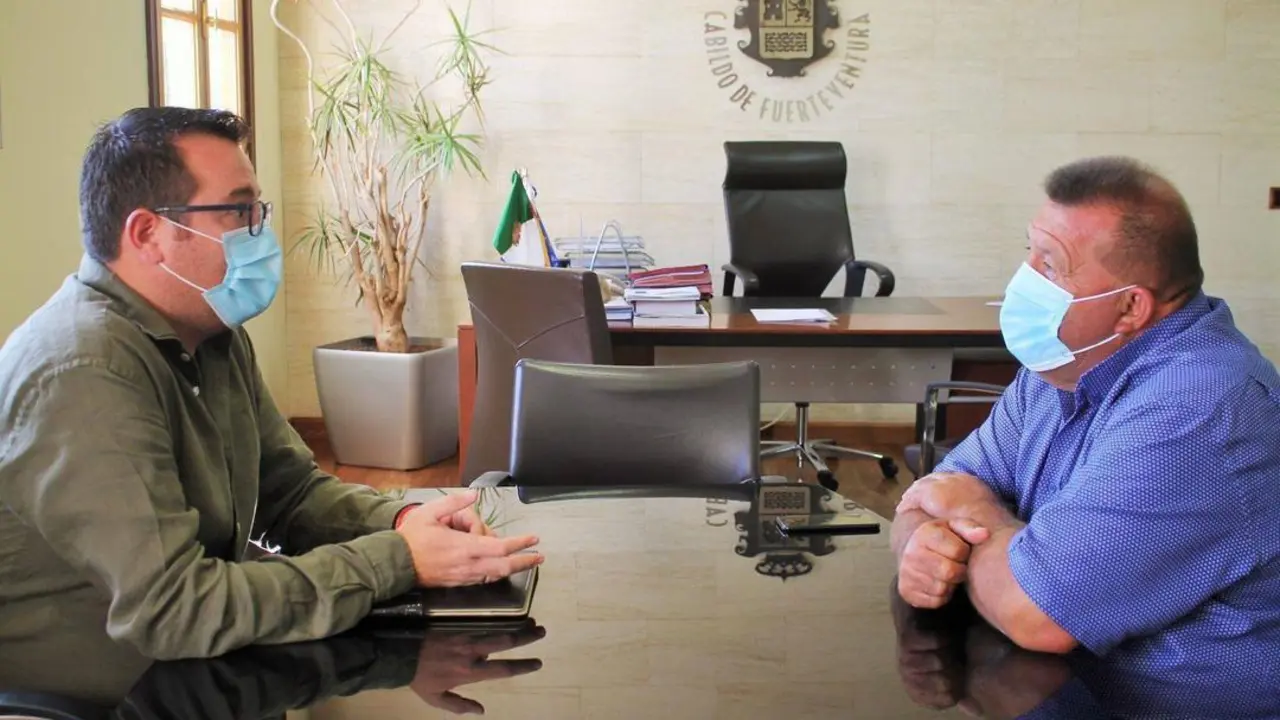 Ultimo encuentro entre alcalde y consejero