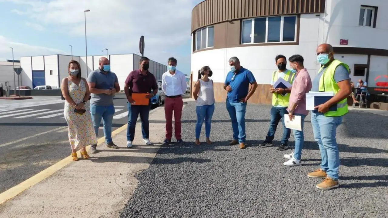 En Puerto del Rosario comienzan las obras de la red de abastecimiento de agua en el Pol&iacute;gono Industrial de La Hondura