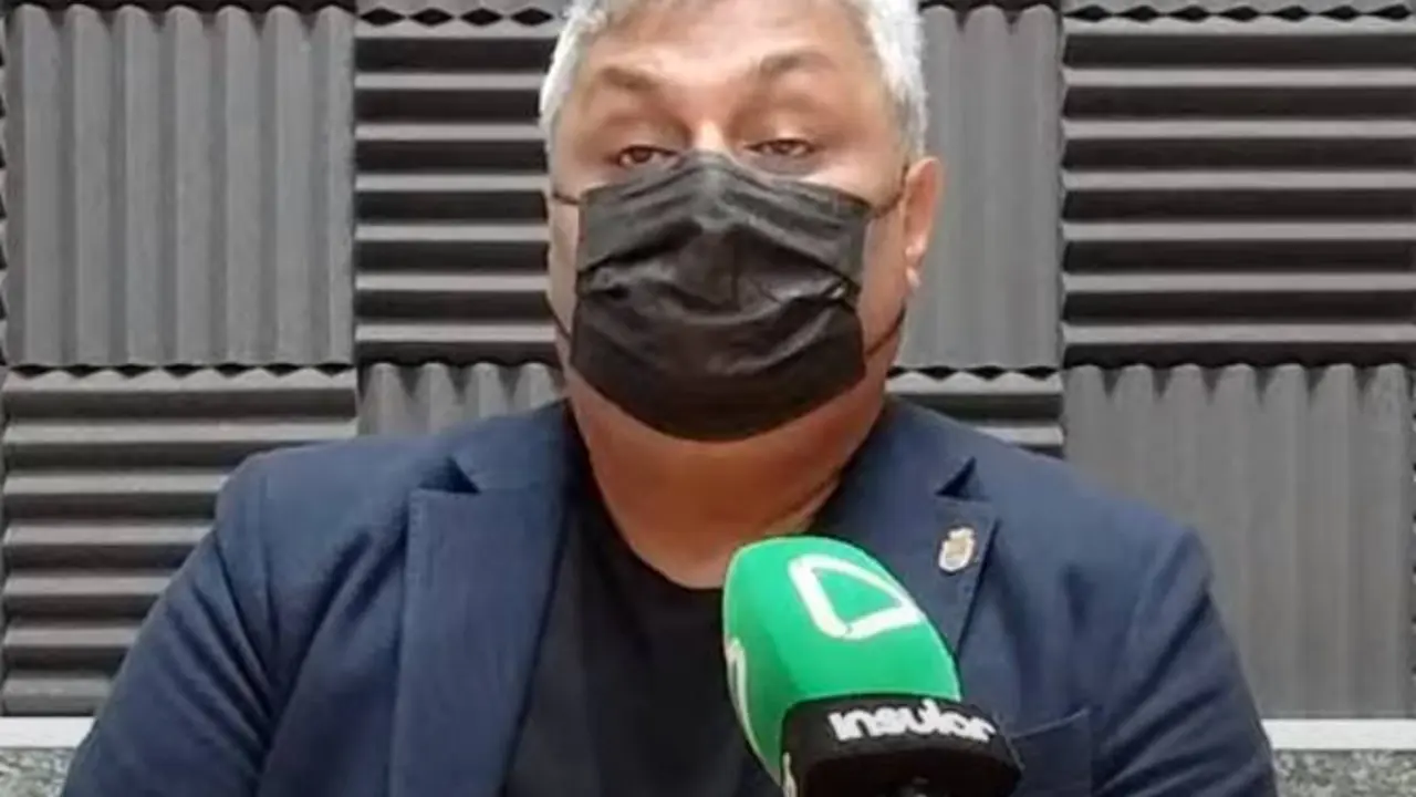 Juan Jim&eacute;nez en Radio Insular