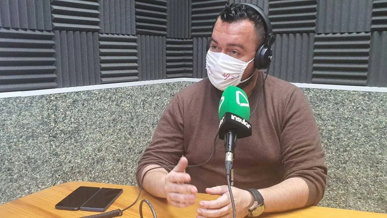 Domingo Curbelo en Radio Insular, enero de 2022