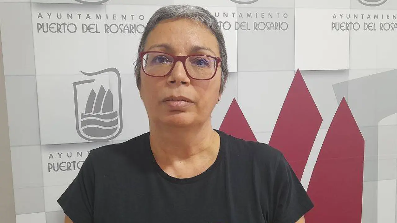 &Aacute;ngela Fleitas Arena y Laurisilva