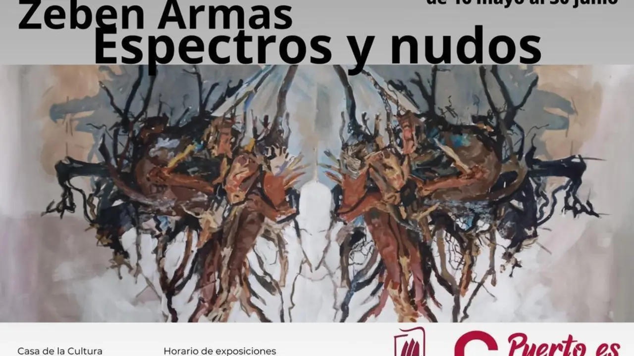 CARTEL EXPOSICI&Oacute;N ZEBEN ARMAS