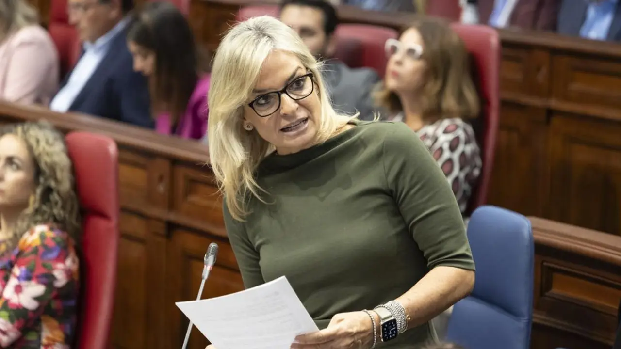 Imagen de archivo de Esther Monz&oacute;n en el Pleno