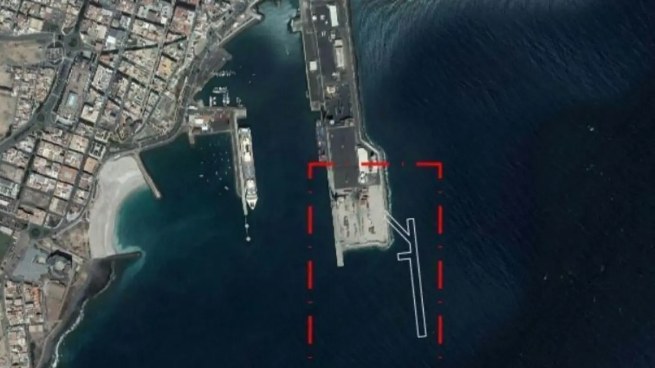 Zona de Actuaci&oacute;n Muelle de Puerto del Rosario