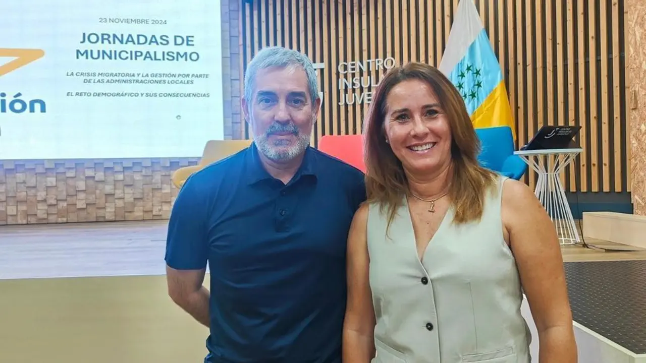 Fernando Clavijo y Lola Garc&iacute;a