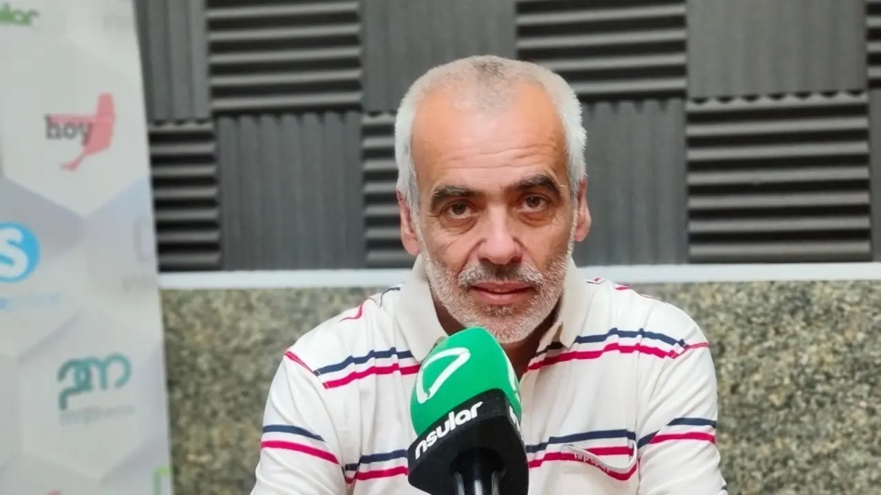 Aguedo P&eacute;rez, en Radio Insular
