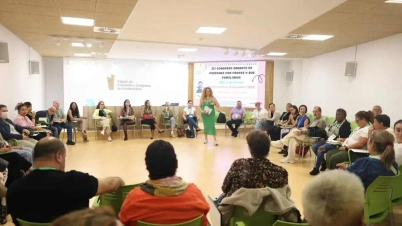 katy Batista en el Congreso Canario