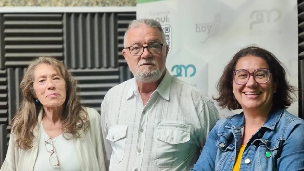 Susana Pintos, Tero Brito y M&oacute;nica Quintero