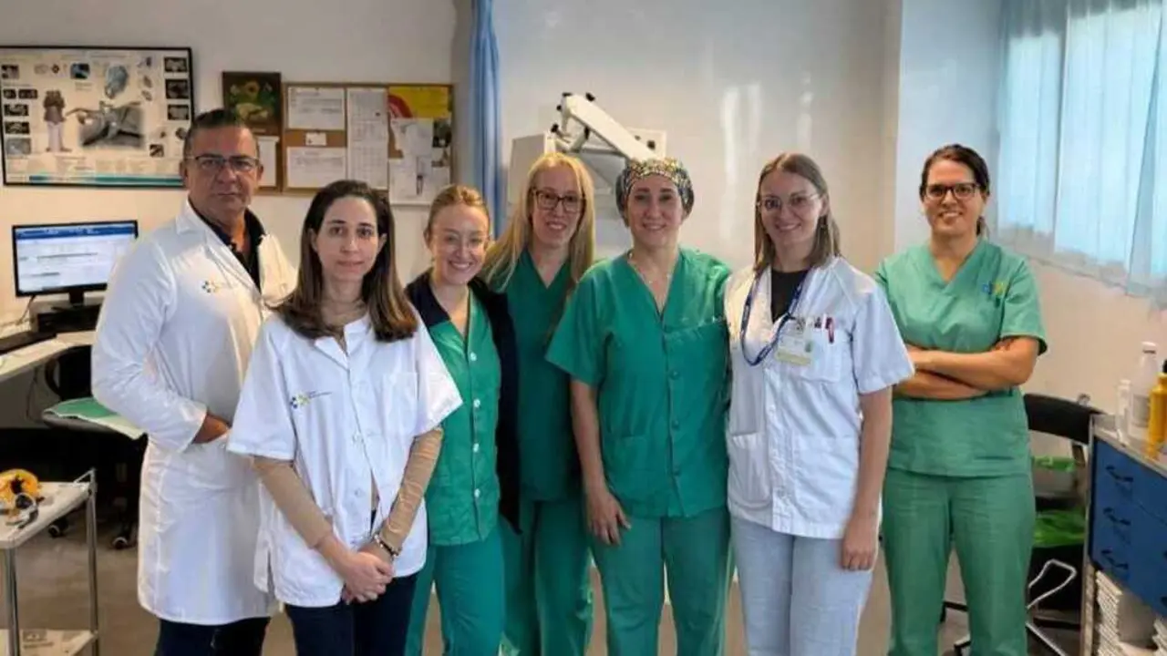 Equipo de ORL del Hospital General de Fuerteventura