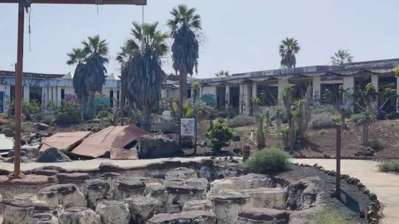 Parque Baku abandonado