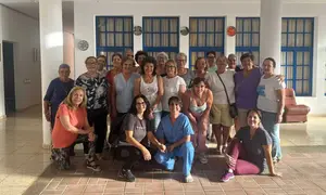 Participantes en el Aula de la Mujer