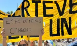 Movilización en Corralejo Imagen de Radio Insular Fuerteventura