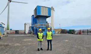 Desmantelamiento Turbina El Charco