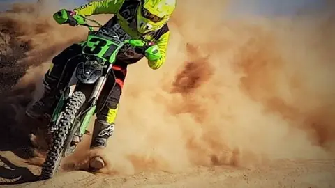 Acoidan A. Rodríguez Medina Subcampeón de Canarias Motocross