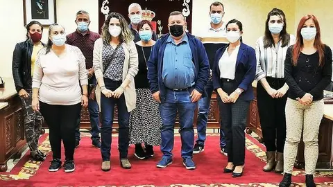 Participantes del Plan de Empleo de Antigua