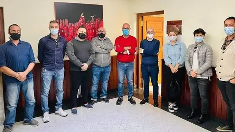 Miembros de la asociación Fuerte Gourmet