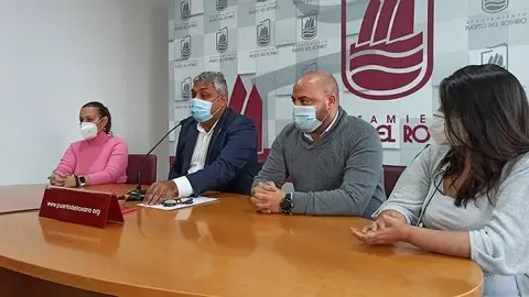 Armas, Jiménez, Perdomo, Concepción (derecha)