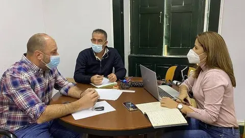 LLoret, Gutiérrez y García (derecha)