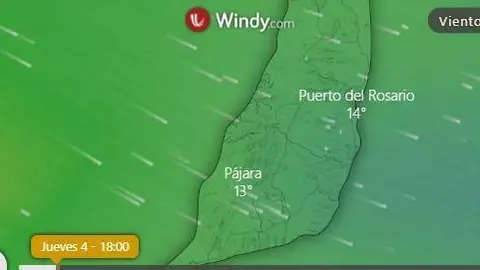 Recorte de aviso metereológico