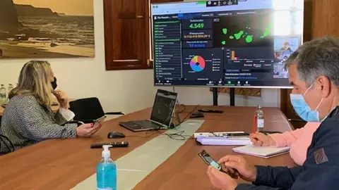 Marlene Figueroa y Carlos Rodríguez