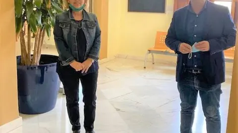 Pilar Rodríguez y Alejandro Jorge