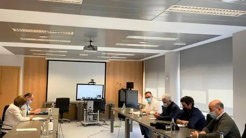 Momento de la reunión