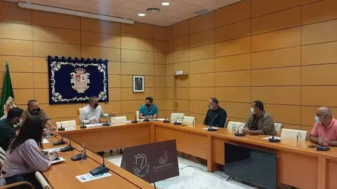 Reunión consejero con ediles de Deporte