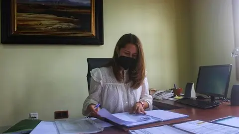 Lola García en su despacho