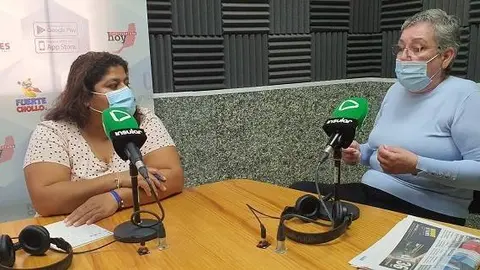 Yohanna Marcillo y Mercedes Carrasco