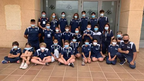 Karatekas del club Hirahi