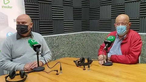 Mario de la Cruz y Antonio Hormiga en una entrevista sobre Fitur 2021
