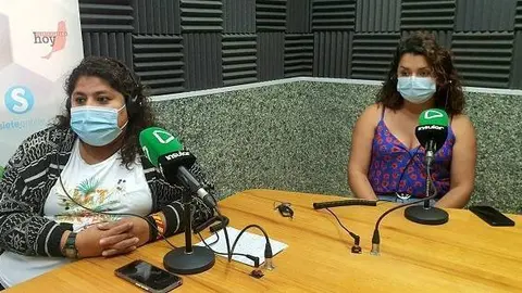 Yohanna Marcillo y Bárbara Barea